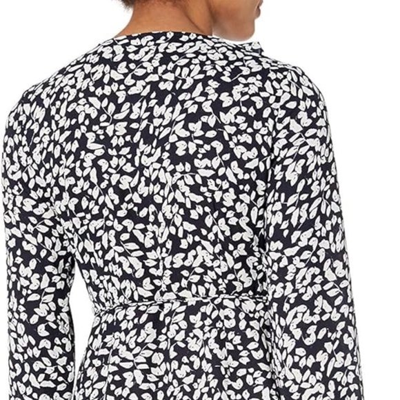 Vero Moda Floral Ruffled Wrap Dress NEW Large - Picture 6 of 7